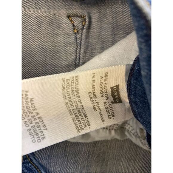 Levi’s 515 rolled Capri denim size 10 - Picture 6 of 6